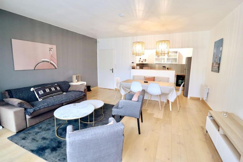 Bel Apt 6 Pers, 2 Chambres Avec Balcon Et Parking Le Touquet Bagian luar foto