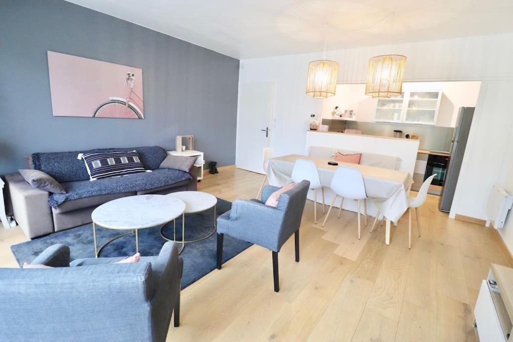 Bel Apt 6 Pers, 2 Chambres Avec Balcon Et Parking Le Touquet Bagian luar foto