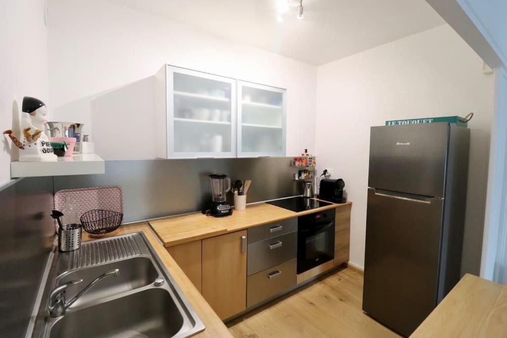 Bel Apt 6 Pers, 2 Chambres Avec Balcon Et Parking Le Touquet Bagian luar foto