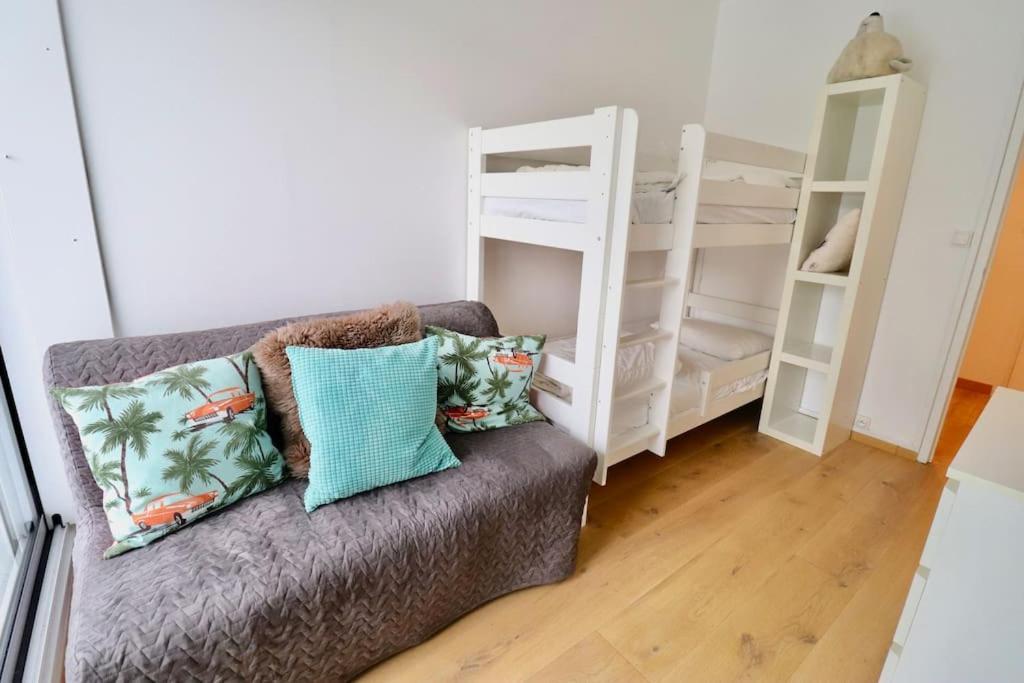 Bel Apt 6 Pers, 2 Chambres Avec Balcon Et Parking Le Touquet Bagian luar foto